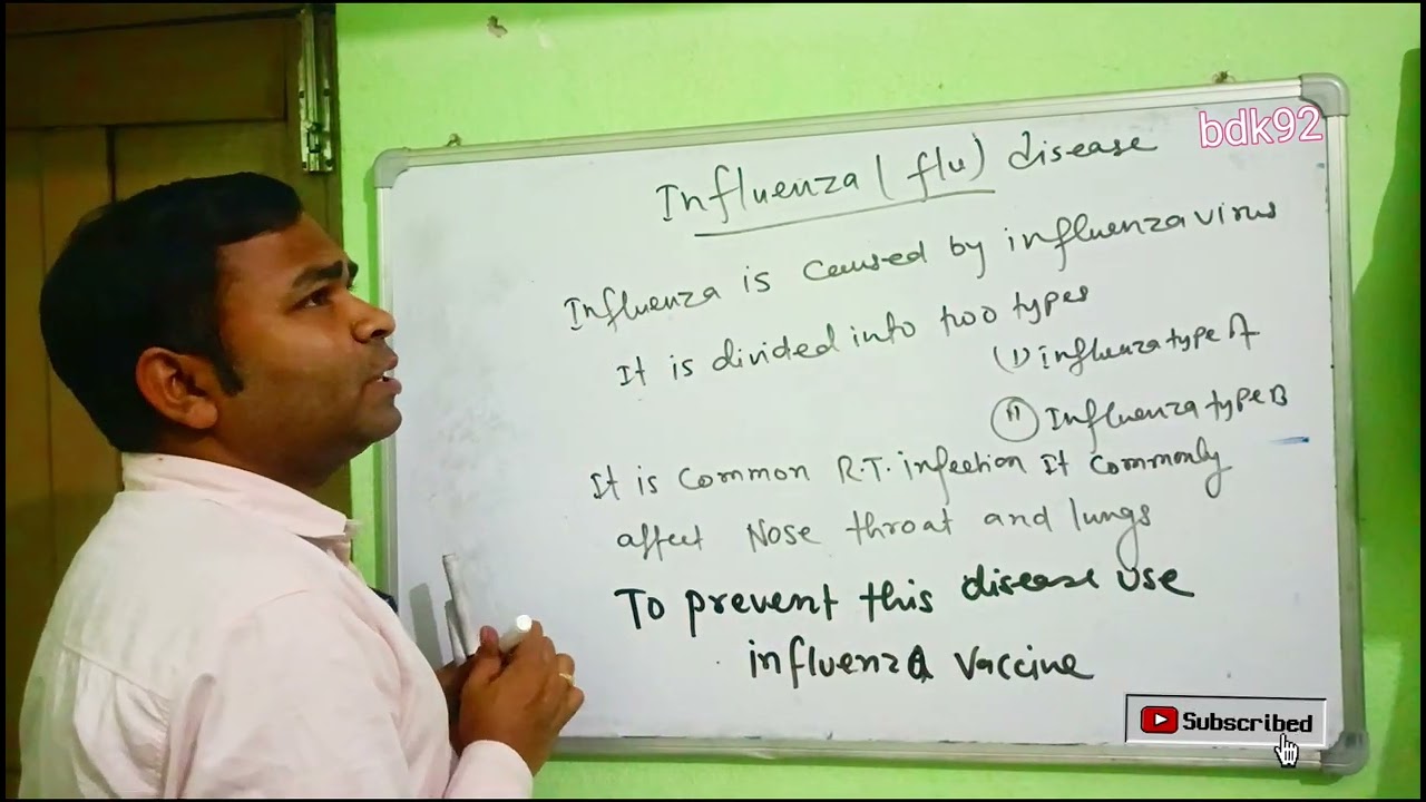 # influenza disease @ badal Kumar teach medical channel 