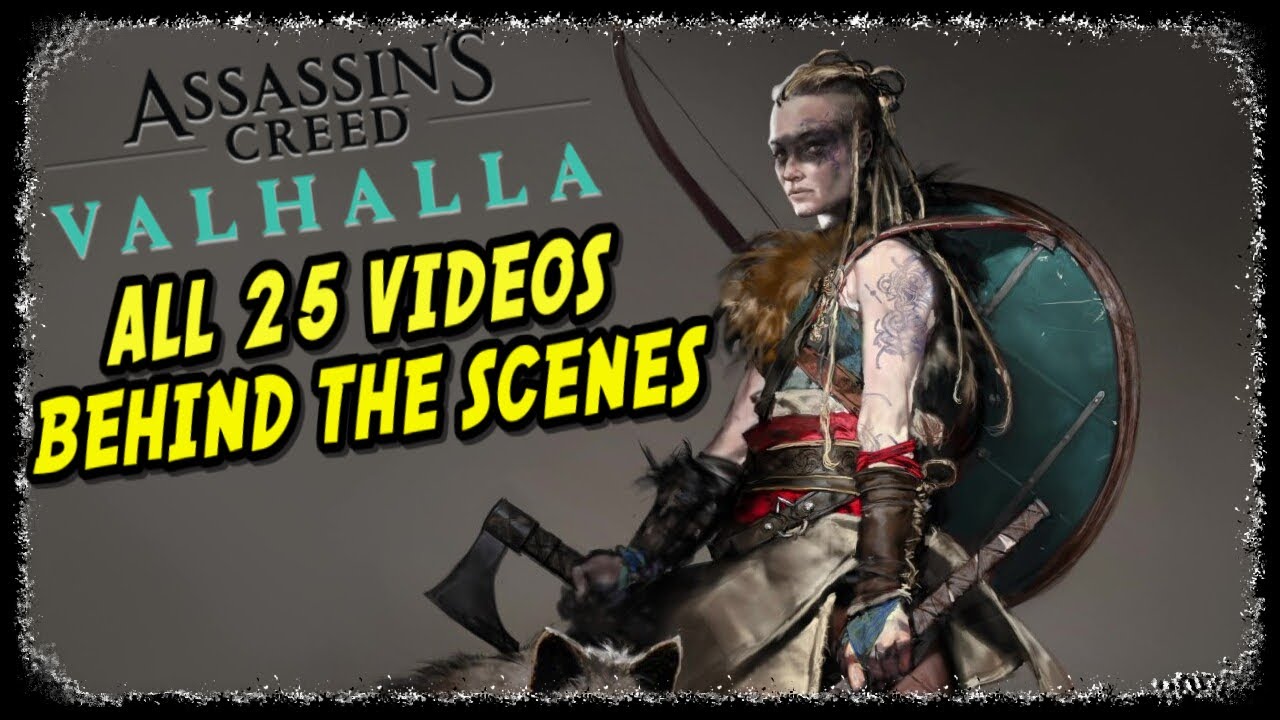 Assassin's Creed Valhalla All Behind the Scene Videos in Discovery Tour Viking Age
