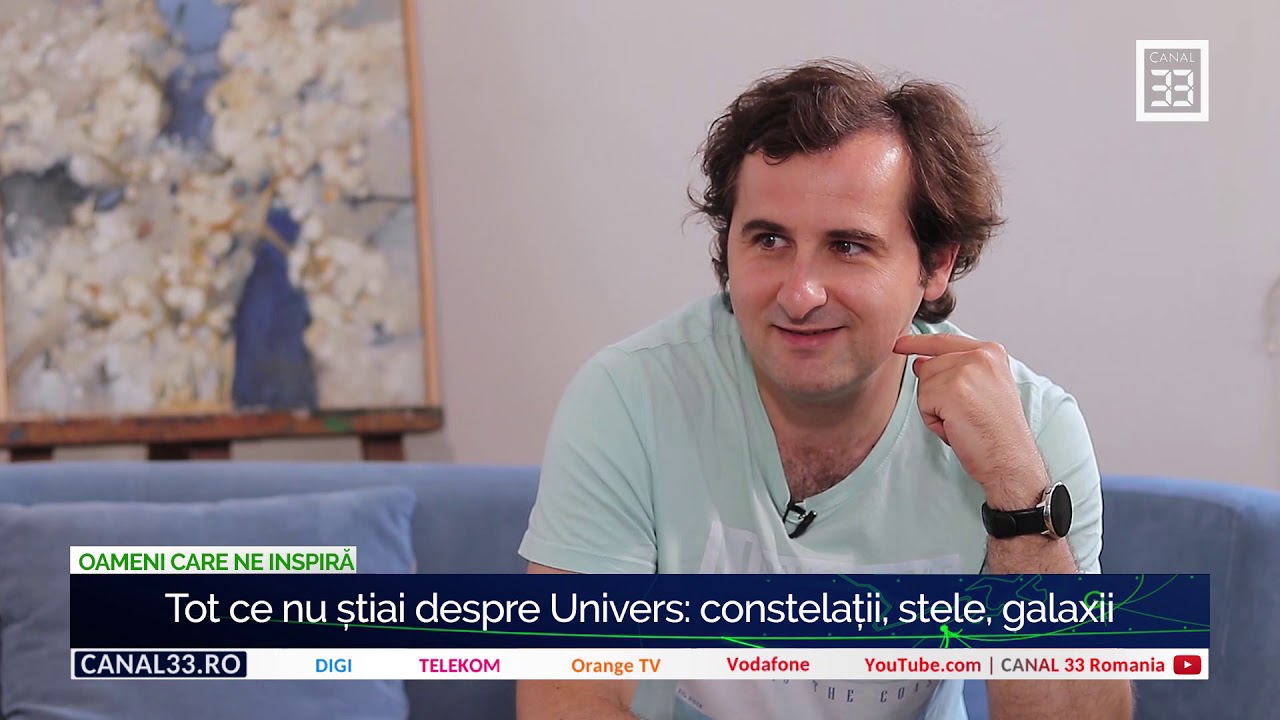 Tot ce nu ştiai despre Univers: constelaţii, stele, galaxii - cu Adrian Sonka, astronom