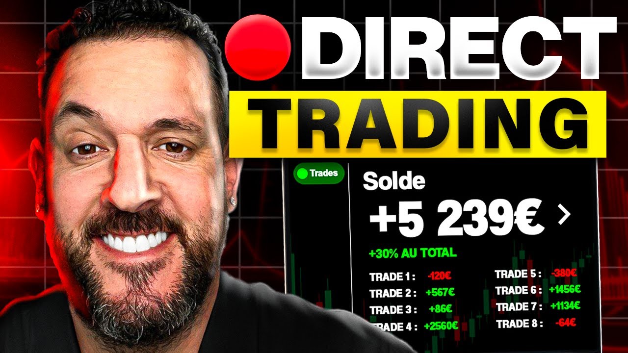 🔴 ANALYSE EN DIRECT : Top Setups Trading &agrave; Surveiller (Or & Indices)