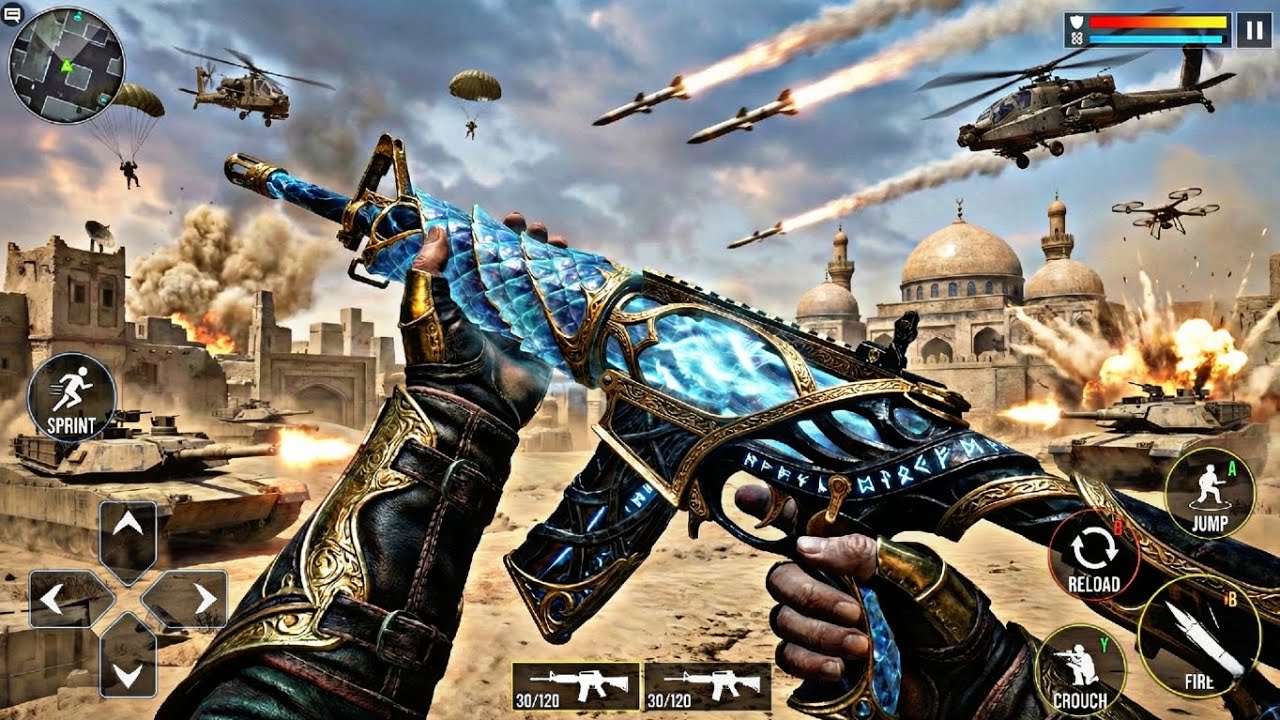 Terrorist Encounter FPS Critical gun shooting strike – Bandook wala game – Android gameplay 