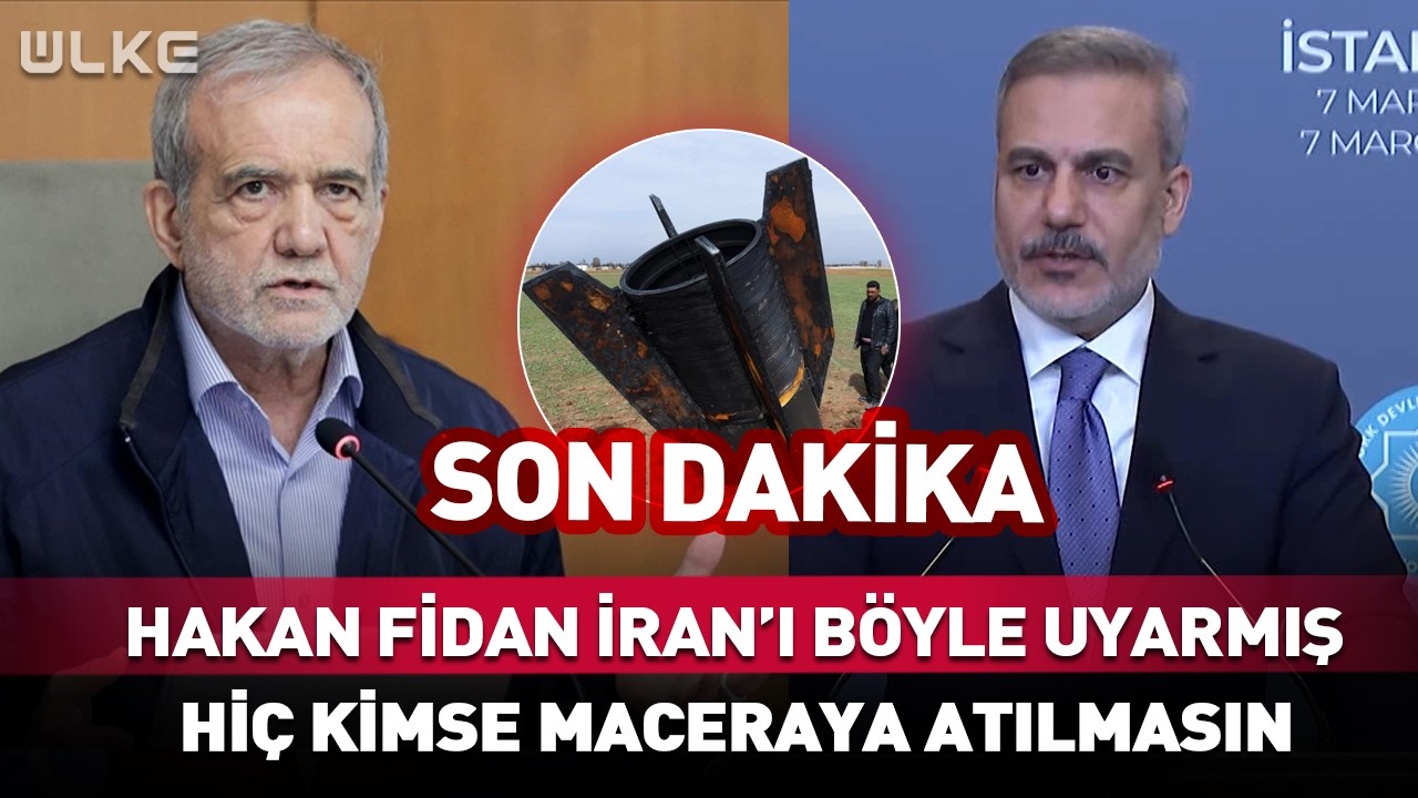 Hakan Fidan İran'ı Böyle Uyardı! Hiç Kimse Maceraya Atılmasın... #Sondakika