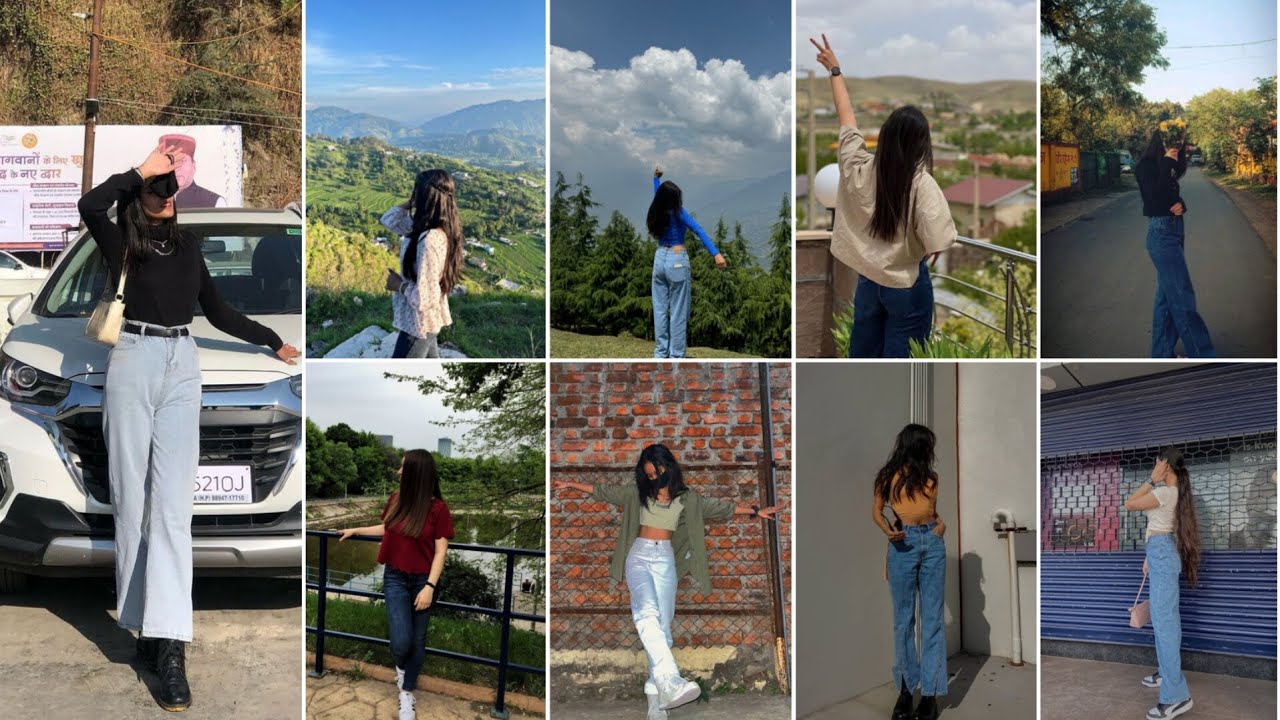 Hidden face girl dpz 💞 girls photo ♥️ selfie pose for girls 😍 @Stylewithkomal3