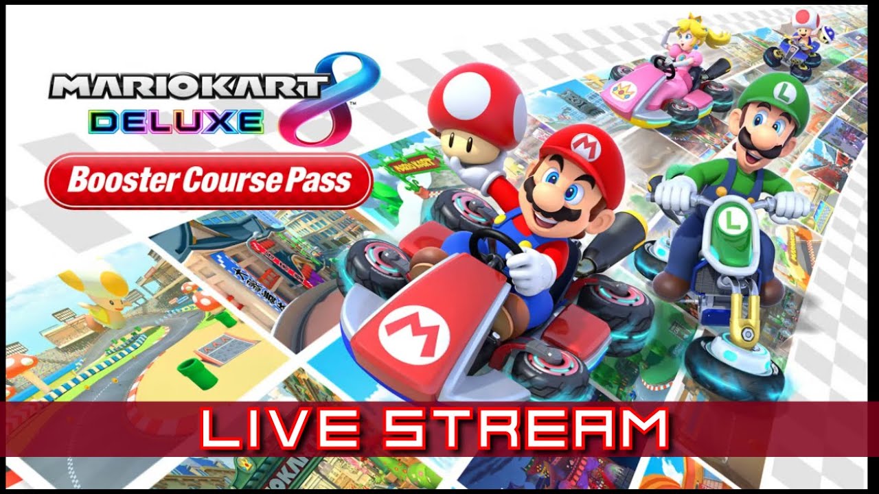 Grand Prix All Modes: Booster Course Pass Wave 1 | Mario Kart 8 Deluxe Live Stream
