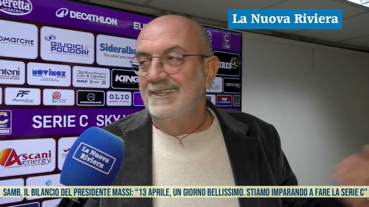 Samb, il bilancio del presidente Vittorio Massi per il 2025