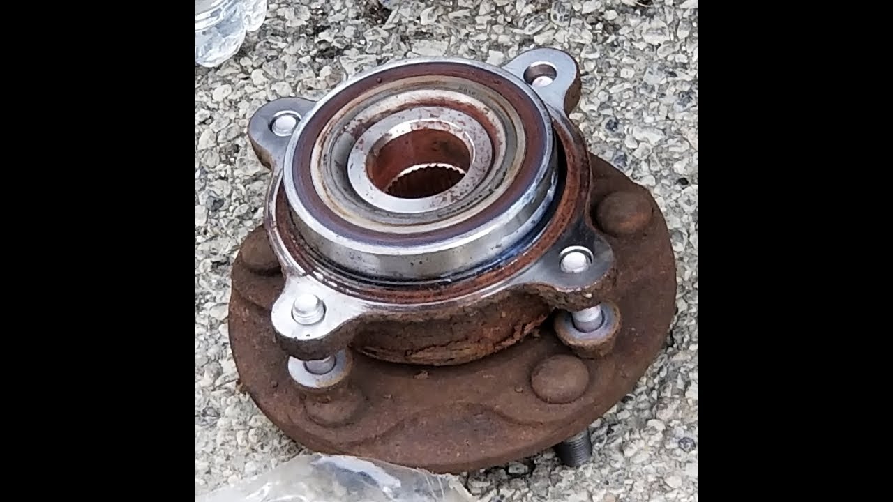 how to replace a front hub bearing assembly on a 2008 toyota tundra 4x4