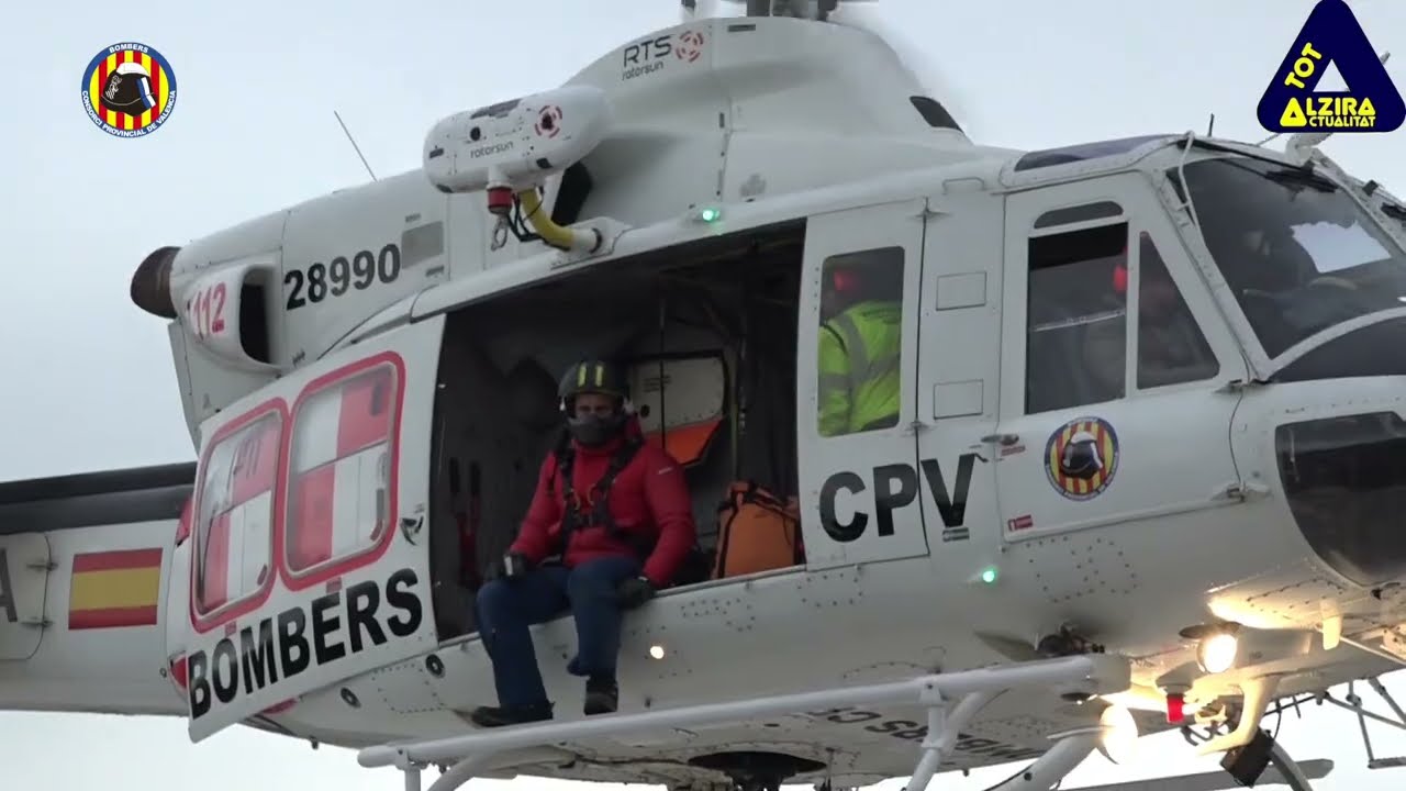 BOMBEROS Finalizaba con éxito el rescate de una joven desaparecida 21-01-2026