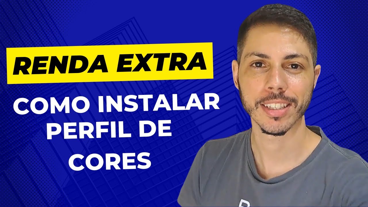 Como instalar perfil de cores para sublimação - Renda Extra