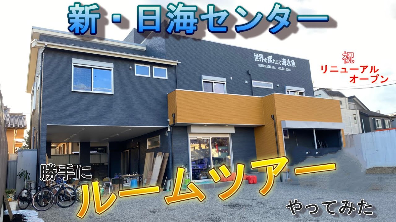 リニューアルオープンした日海センターでルームツアー！