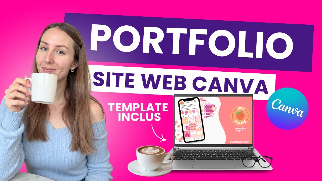 Crée ton site portfolio PRO en 1h avec Canva - [My Business Era]