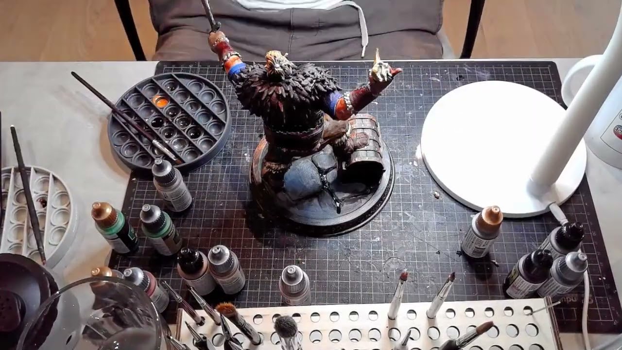 Viqueens miniature paint - day 1