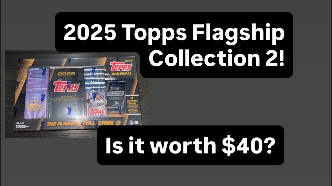 2025 Topps Baseball Flagship Collection 2 Costco Bundle!!! Got a fire mookie bets!!