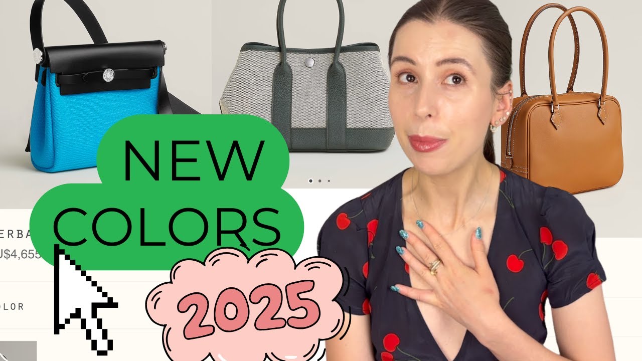 GRAB THESE BAGS FAST! New 2025 Hermes Colors + Bags on the Website! Neo Garden Party 23, Mini Herbag