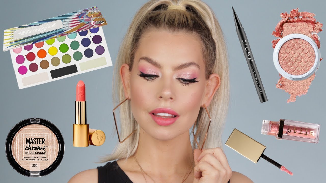 QUICK & EASY PINK EYESHADOW TUTORIAL (HOODED EYES FRIENDLY)| BrittanyNichole
