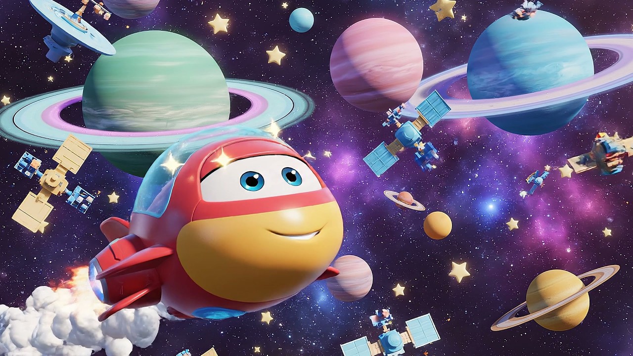 La pequeña nave espacial zumba Bip Bip Bip | Canciones del Espacio para Niños 🚀