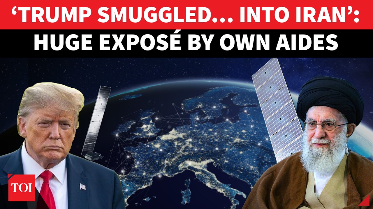 ‘Trump Knew…’: US Leaks Own Plot Against Khamenei, ‘Smuggled 6000+ Starlinks Amid Iran Protest’