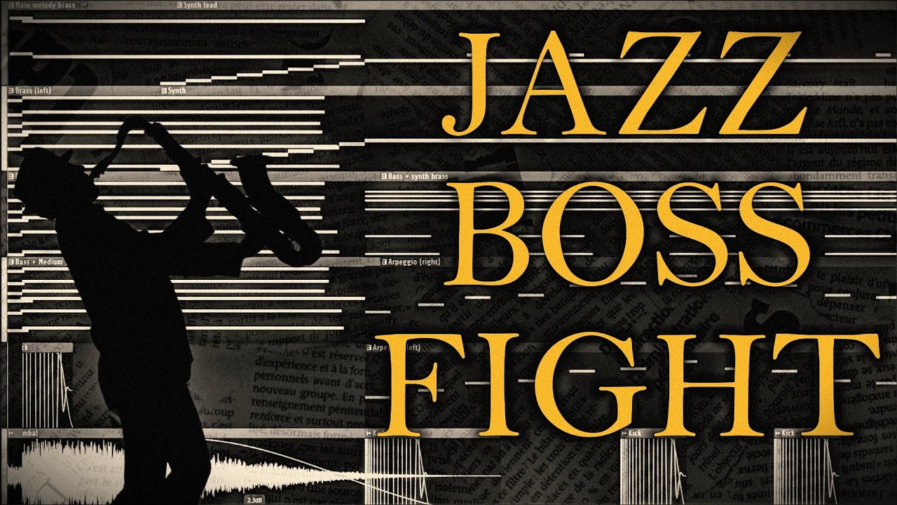 Making a jazz boss theme! (Behind The Track)