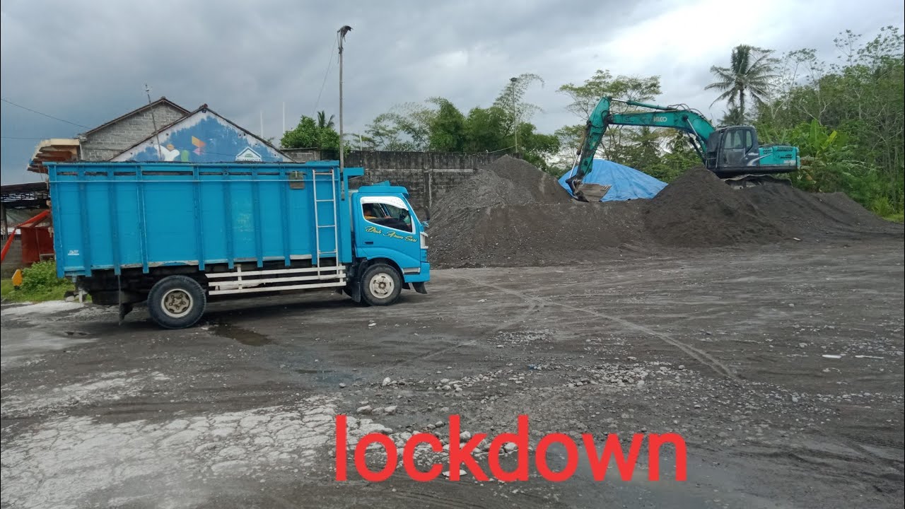 Depo Pasir Merapi Muntilan Hari ke 2 LOCKDOWN Jateng