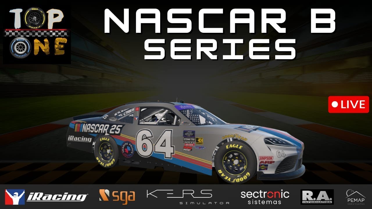 ATLANTA 2008  - NASCAR B SERIES - IRACING - A26T01E06