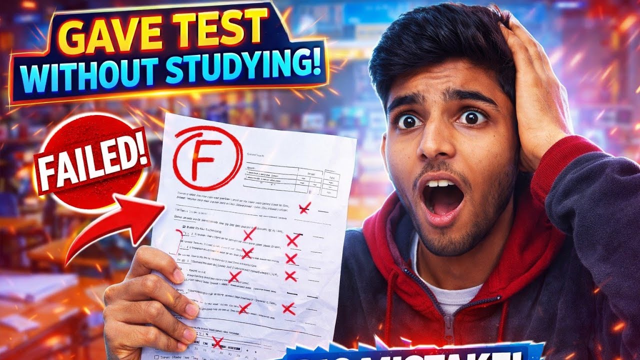 Bina pade test de diya 😲 टेस्ट दे दिया #vlogger 