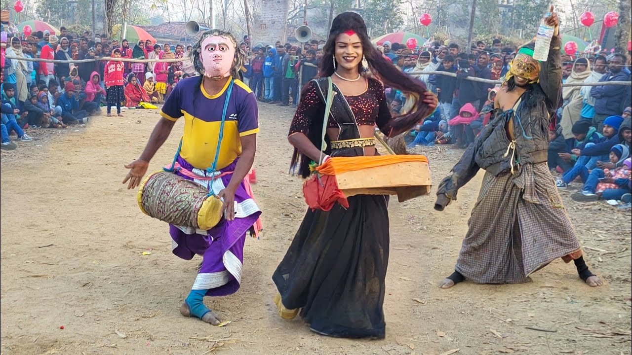 মাতালের বিরাট কান্ড | Purulia Chhau Nach | Bikash Mahali Chhau Nach | Cho Nach | Comedy Video,Funny