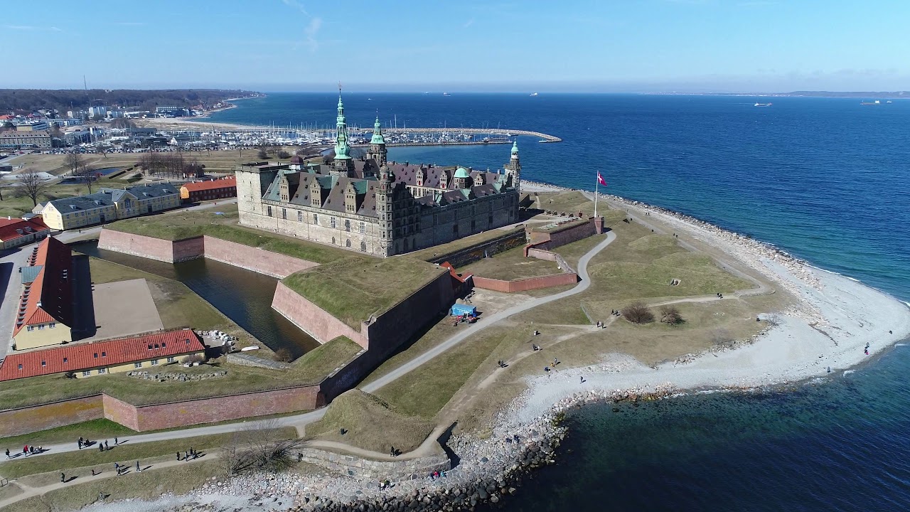 DJi Phantom 4 advanced + Hamlet Castle, Helsing&oslash;r