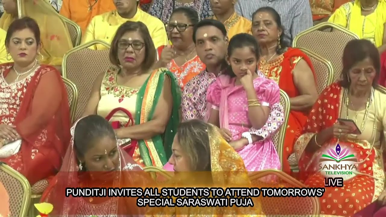 The Ganesh Utsav Foundation - 4TH Night Navaratri (March 2026) offi Pt Sunil Seetahal Maharaj