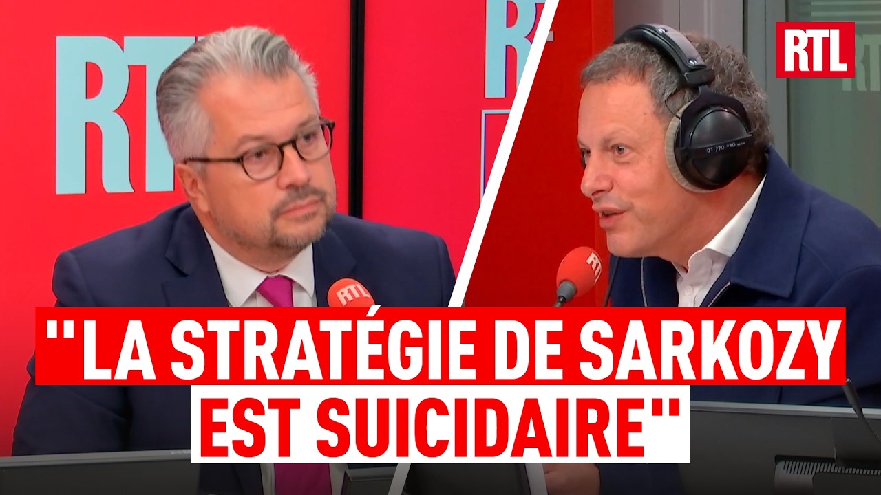 Me Philippe Bouchez El Ghozi, avocat de Claude Gu&eacute;ant , face &agrave; Marc-Olivier Fogiel sur RTL
