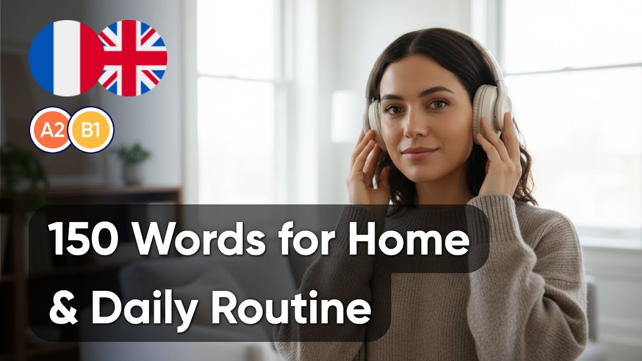 150 French Words: Everything About Your House & Routine