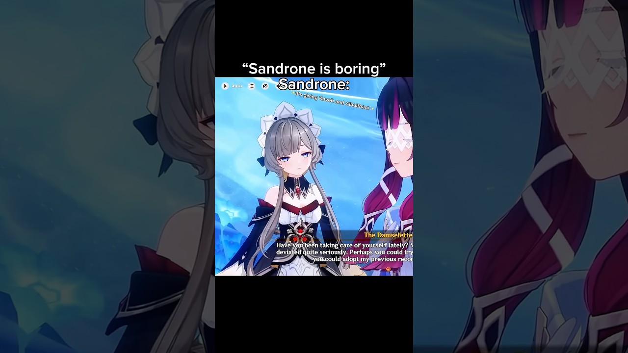 Her personality is similar to Citlali #citlali #sandrone #columbina #aether #lumine #flins #genshin