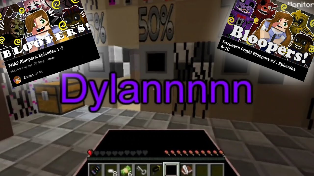 [Top Dylan moment] From Ersalin Channel Fazbear's Fright Blooper 1 & 2