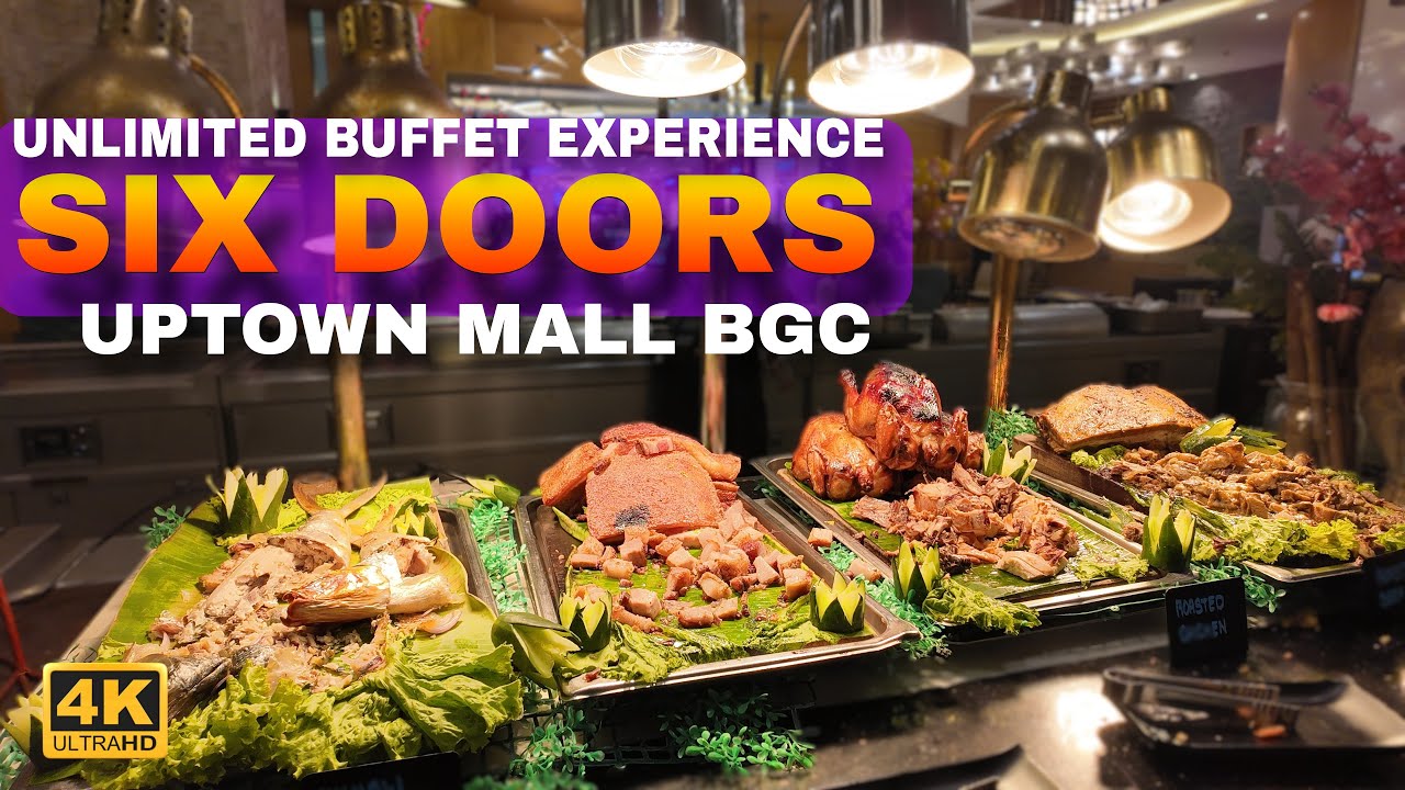 INSANE 3D BBQ Buffet Experience at SIX DOORS BGC ! 🇵🇭 | 4K Food and Walk Tour |