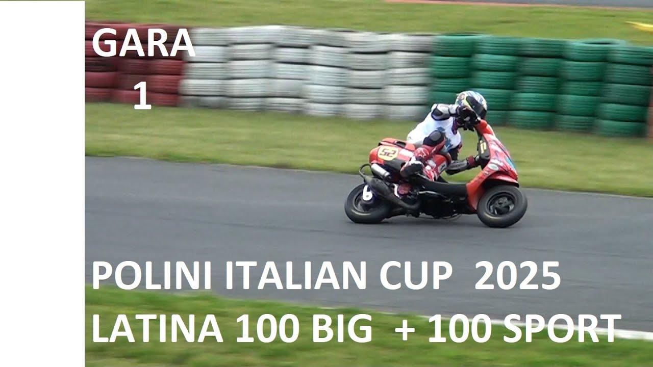 polini Italian Cup  2025  Latina  gara 1 100  Big + 100 Sport