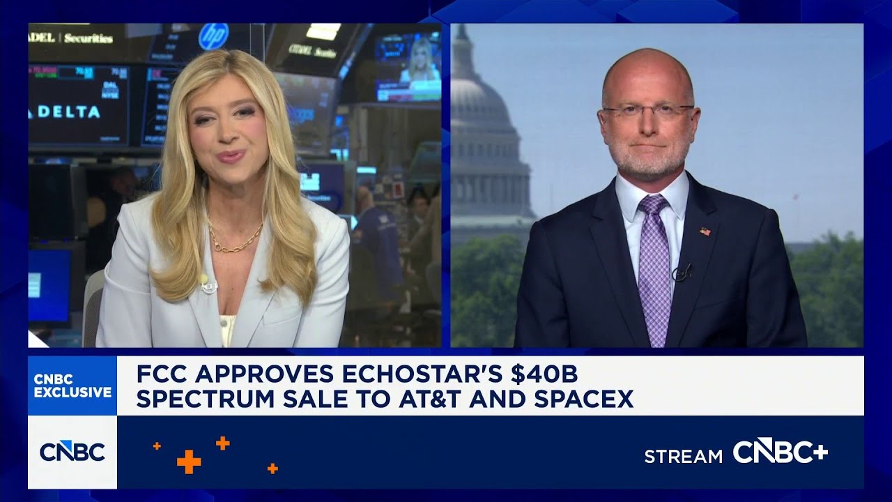 Председатель FCC Брендан Карр о сделке EchoStar на 40 миллиардов долларов с AT&T и SpaceX