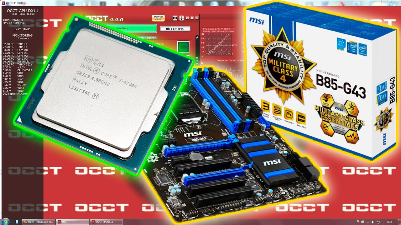 Разгоняем i7 4790K на MSI B85-G43