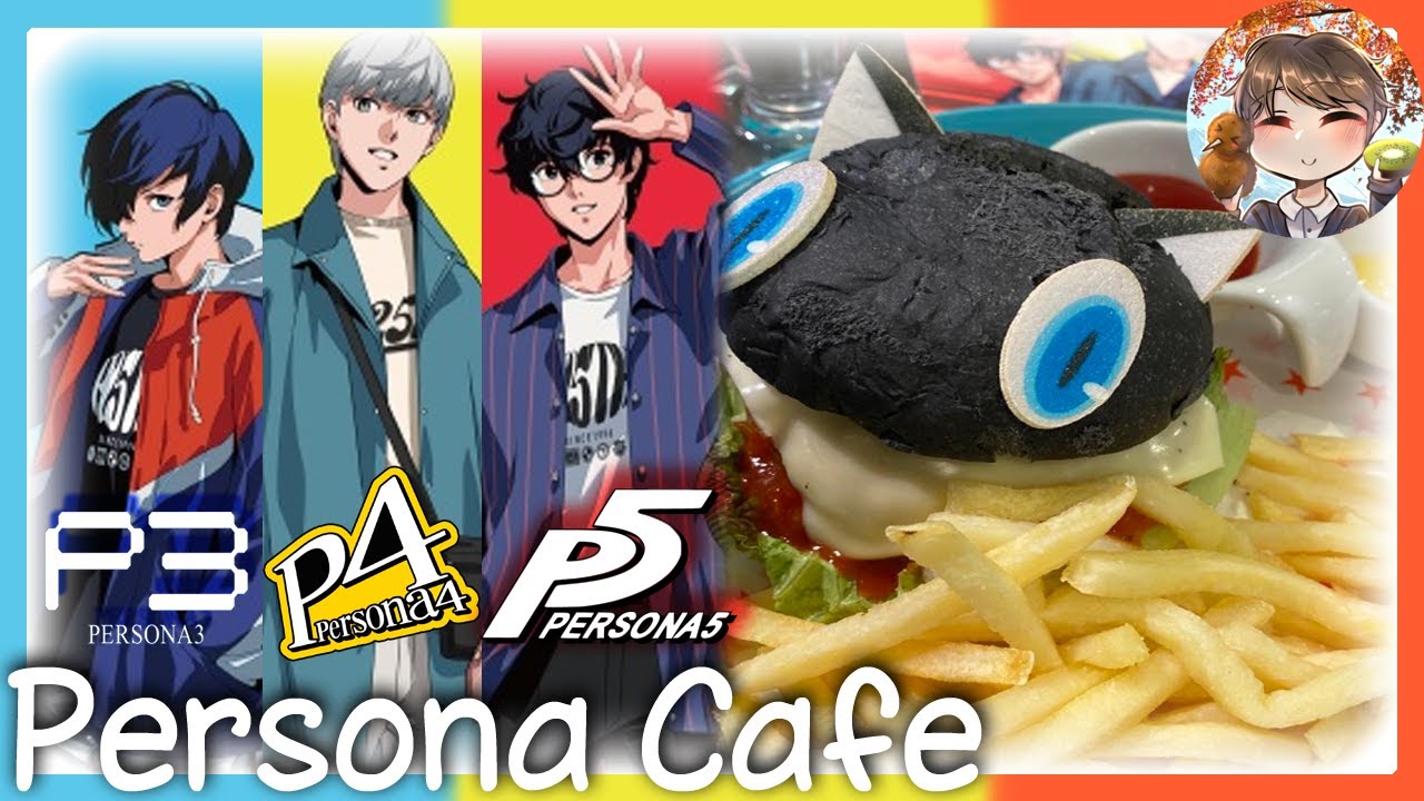 Persona Cafe в Японии 🍰 (коллаборация Persona Cafe в честь 25-летия!) [Kiwi In Japan 228]