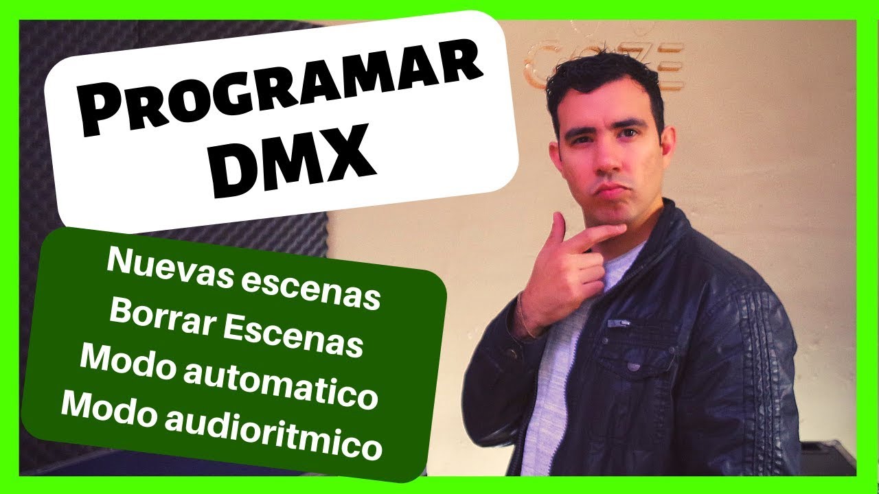 ¿Como Programar mini DMX? | Estilo Dj
