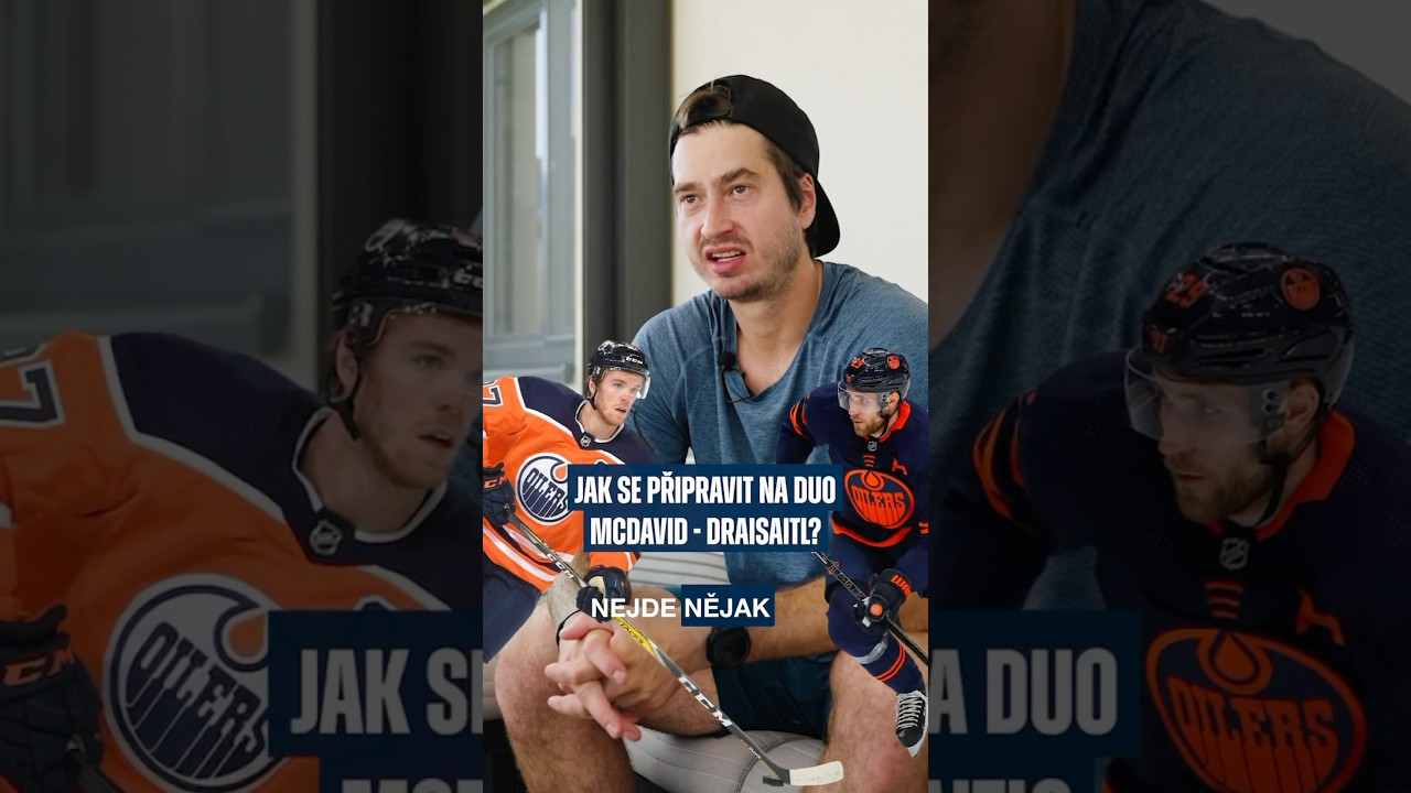 Připravuje se David Rittich nějak zvl&aacute;&scaron;ť na hvězdn&eacute; duo Connor McDavid &ndash; Leon Draisaitl? ✨ #hockey
