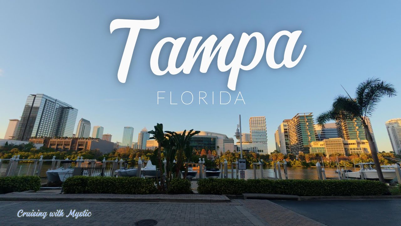 Tampa, Florida - Afternoon Drive - 4K
