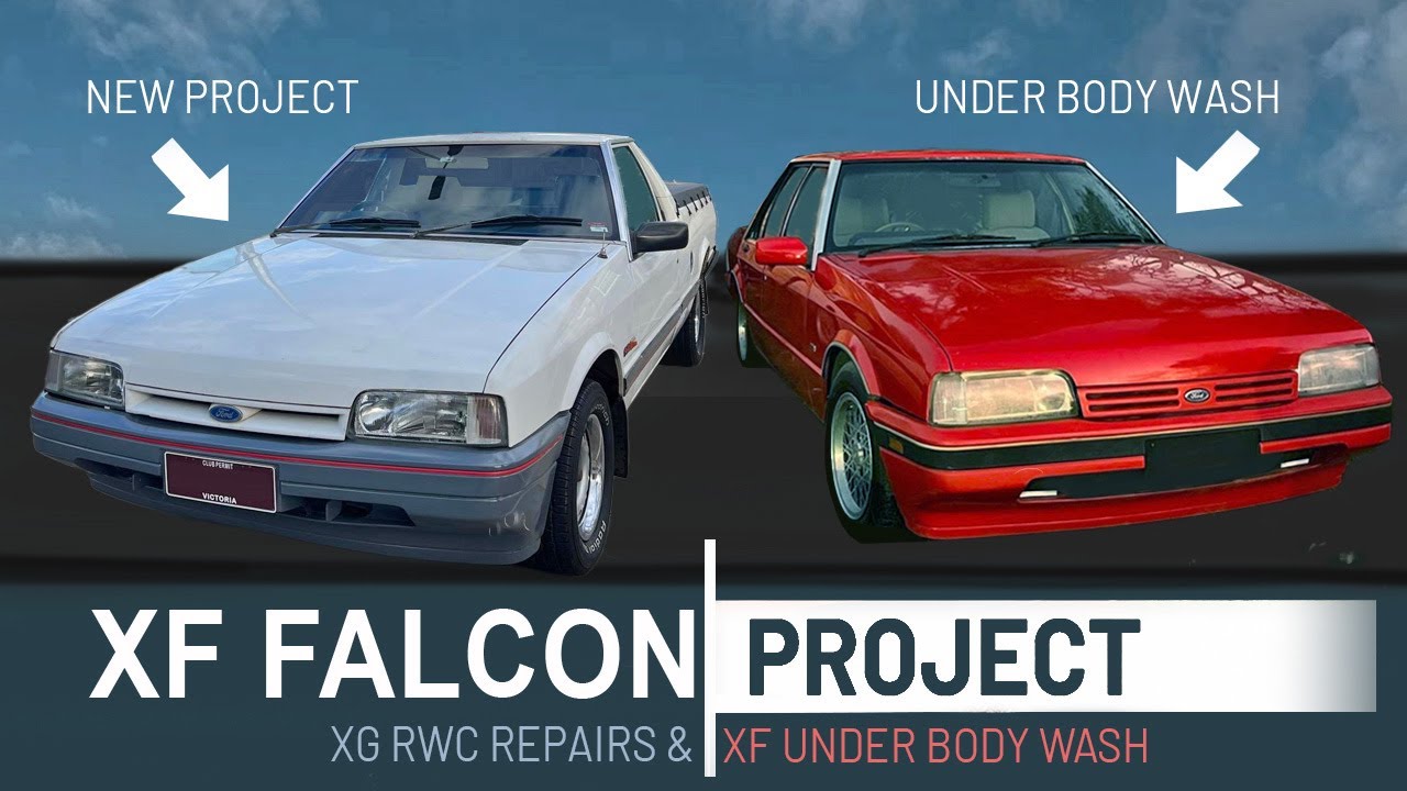 XF Falcon Underbody Wash и наш новый проект XG Ute Repairs