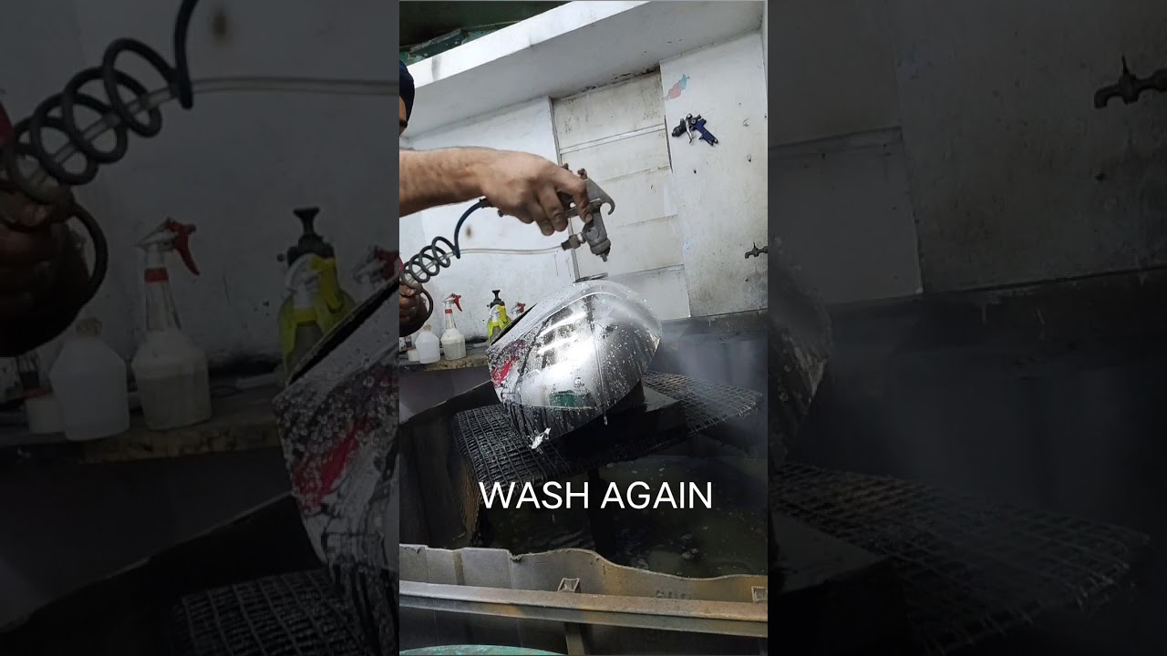 HYDROCHROME FULL DETAILED PROCESS OF SPRAYING AFTER BASECOAT