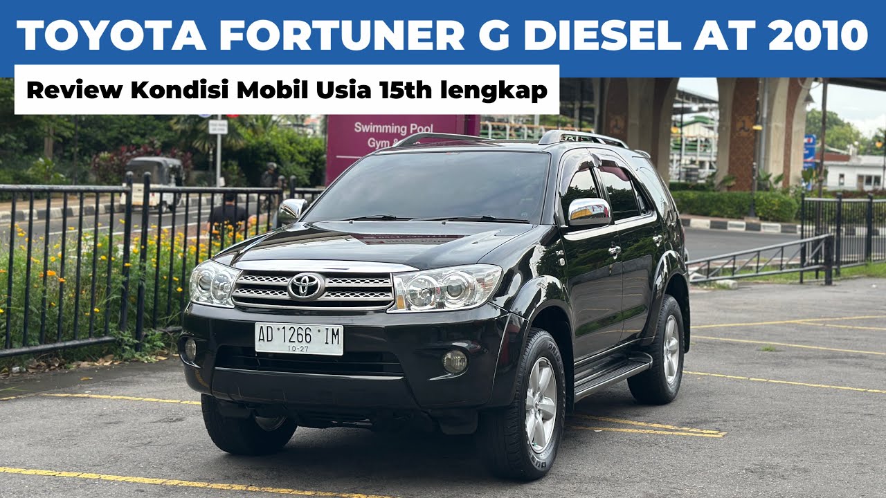 TOYOTA FORTUNER 2.5 G DIESEL AT 2010 (ORIGINAL, RAWATAN BENGKEL SPECIALIS DIESEL)