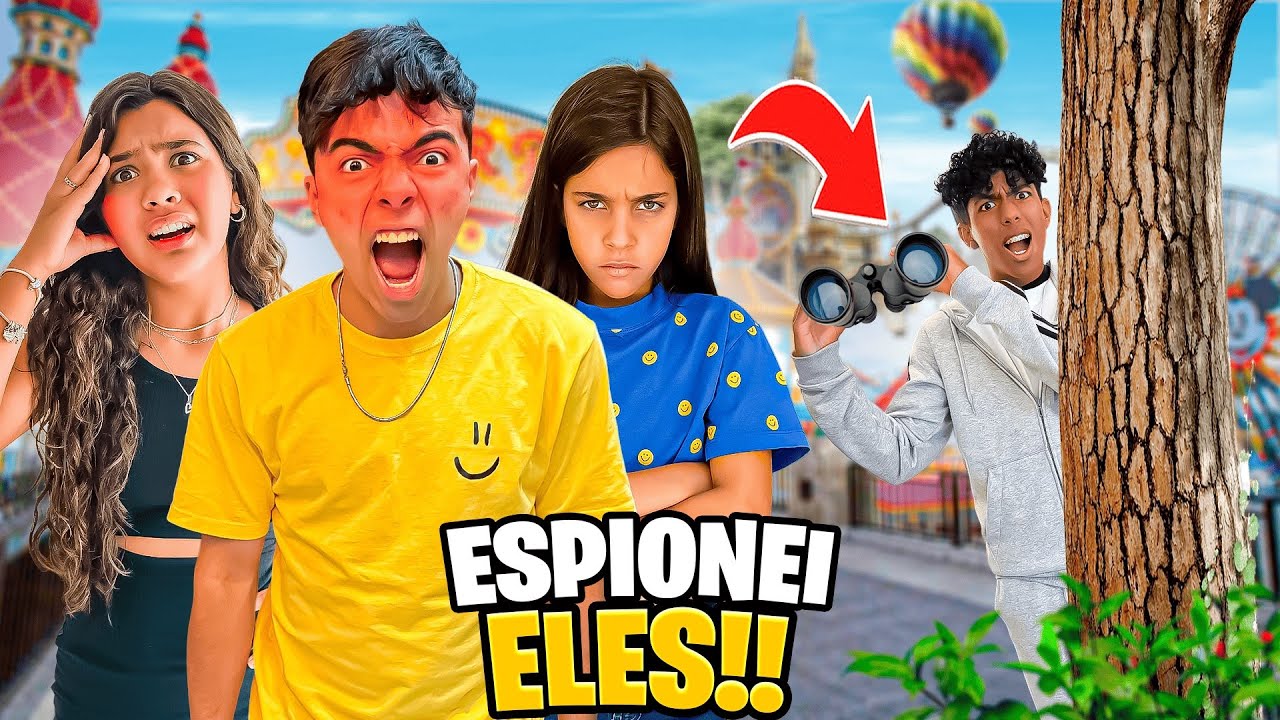 DESCOBRI O SEGREDO DO ESTEVÃO E DAS IRMÃS PINA! *eles ficaram muito bravos