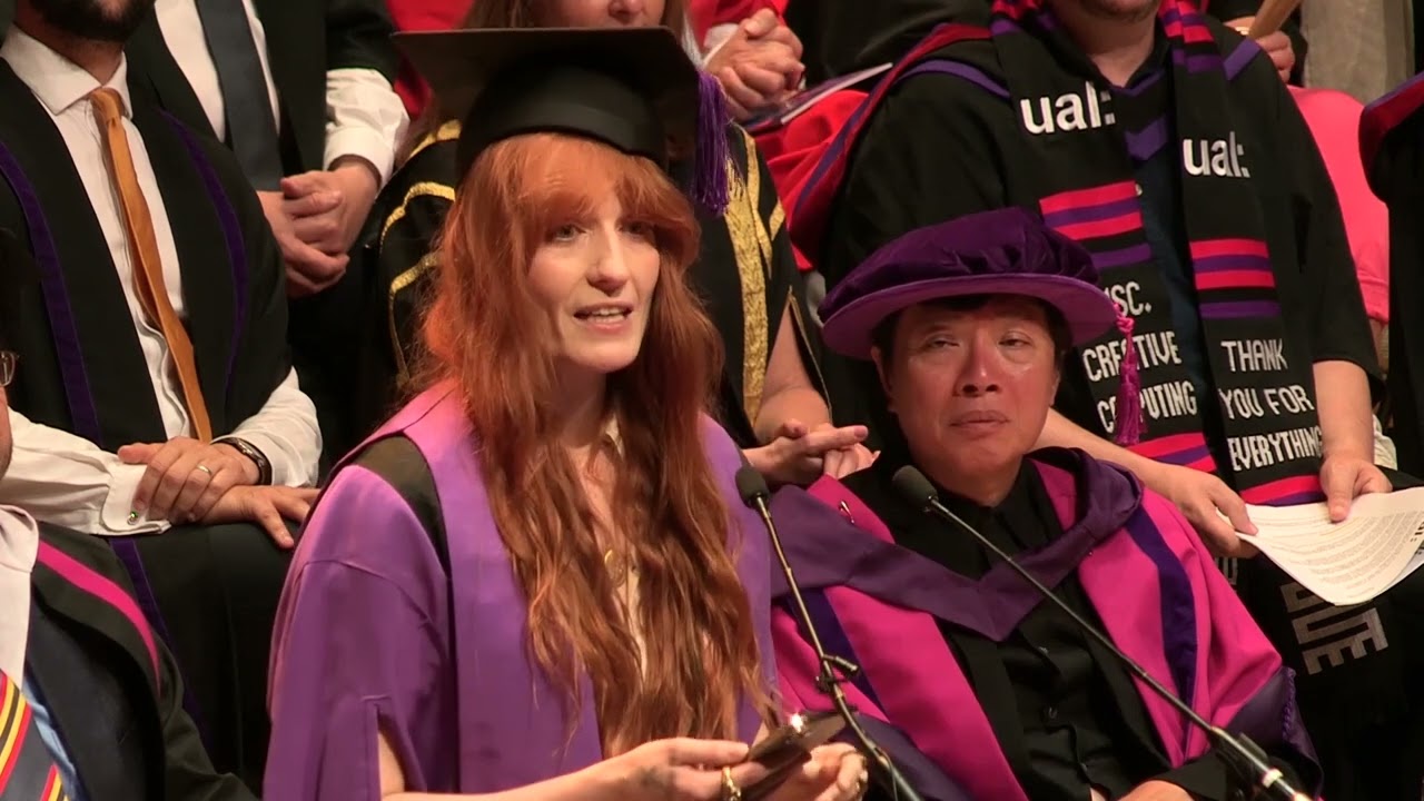 UAL Graduation 2022: Florence Welch Honorary Speech