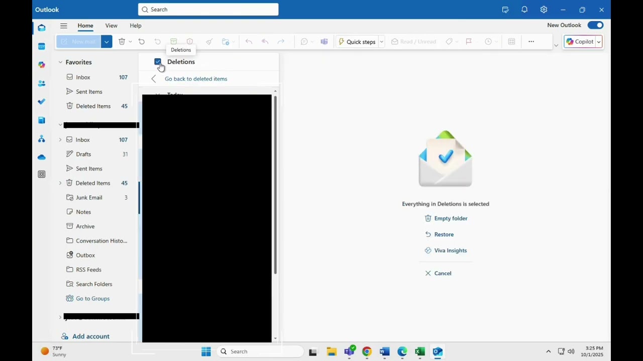 How to Recover Permanently Deleted Emails in Outlook