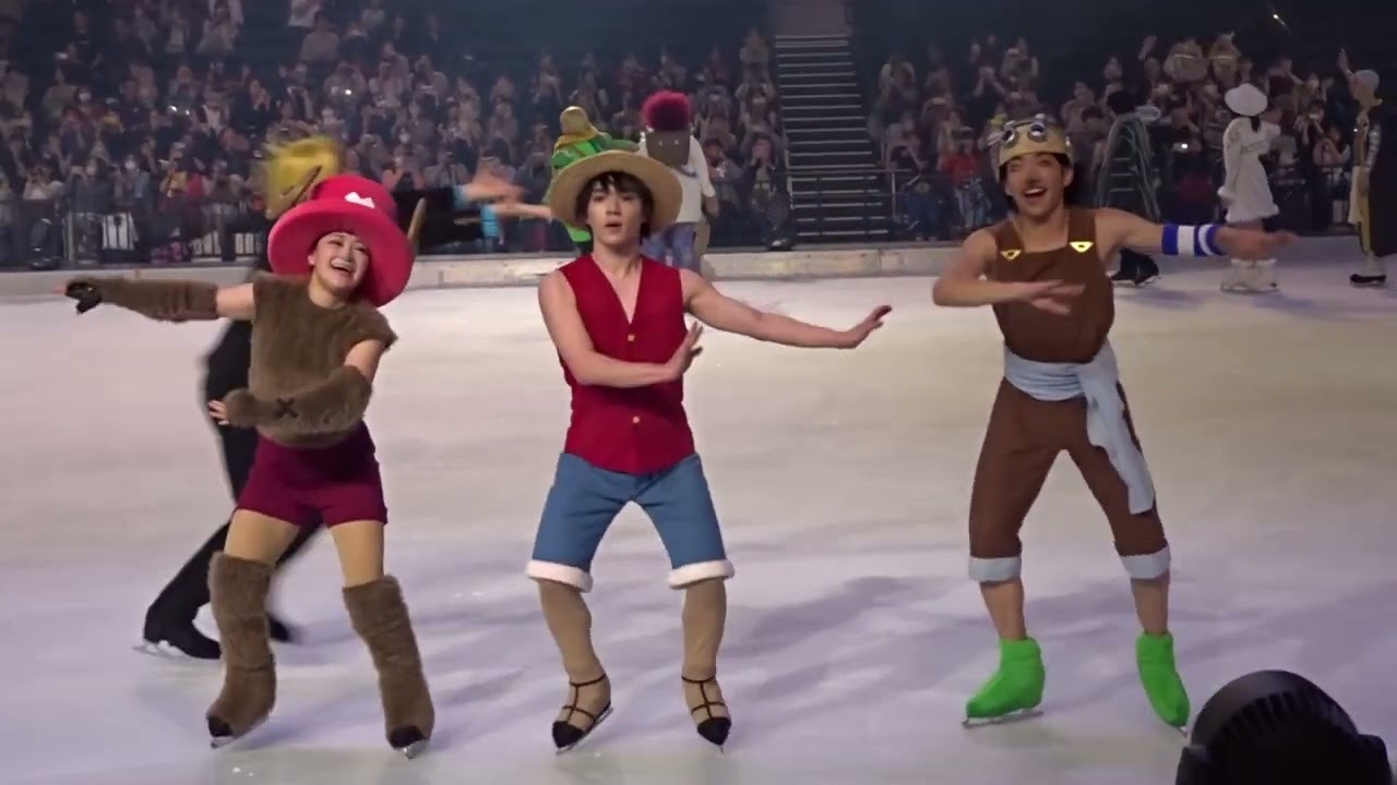 20240908PM One Piece on Ice（ワンピース・オン・アイス）Luffy(Shoma UNO)&Usopp(Nobunari ODA)&Chopper(Rinka WATANABE