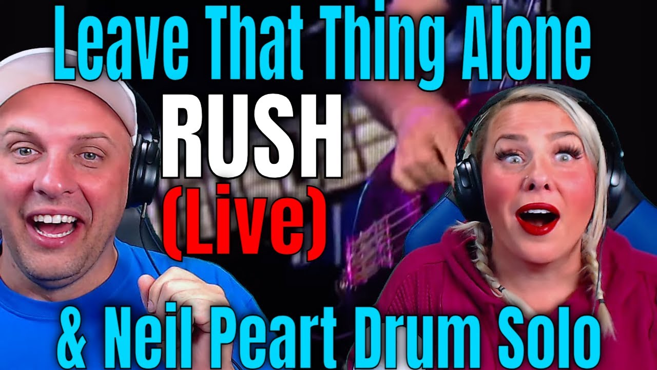 Reaction To RUSH - Leave That Thing Alone & Neil Peart Drum Solo - Molson Amphitheatre, Toronto