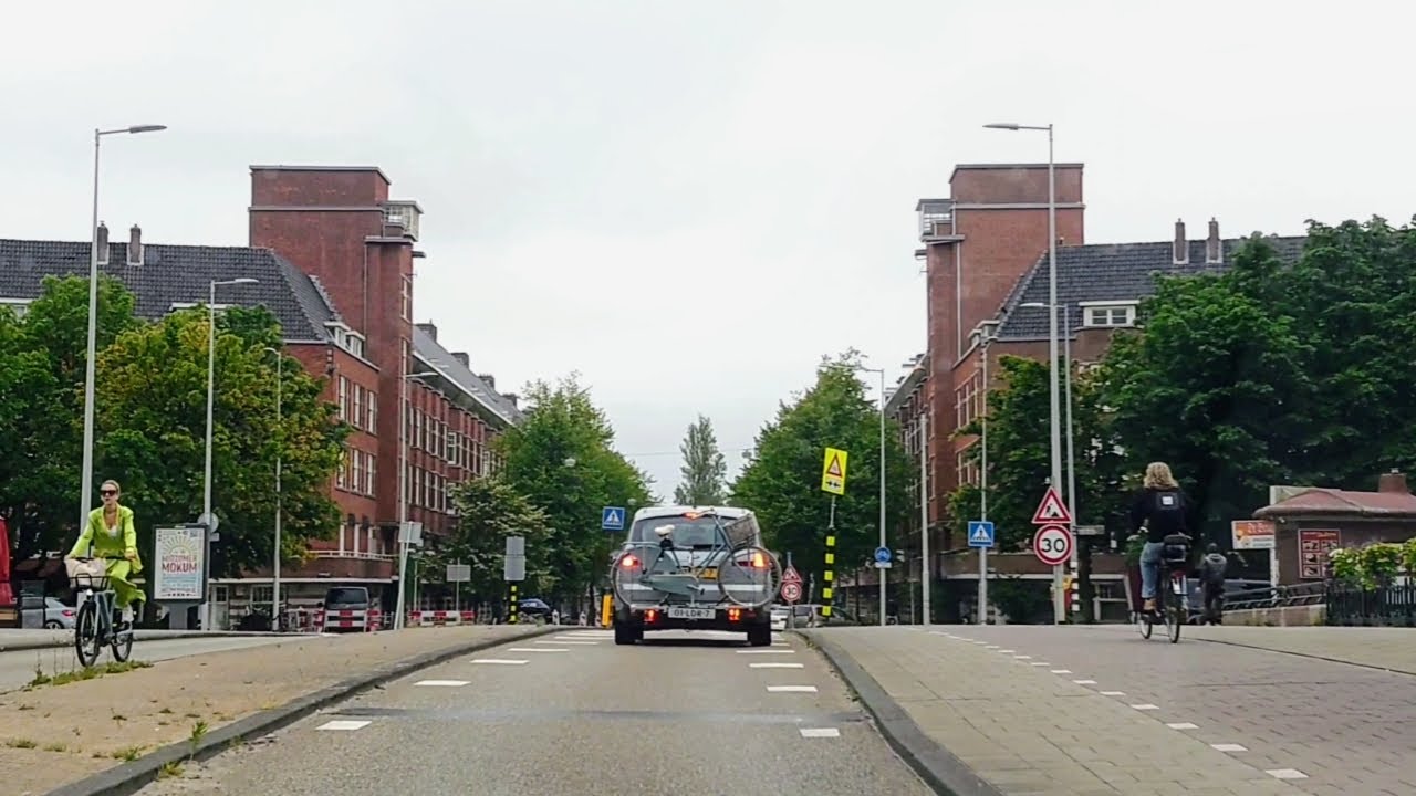 AMSTERDAM STREET PARNASSUSWEG #amsterdam #street #streetview #netherlands 🇳🇱 #shorts