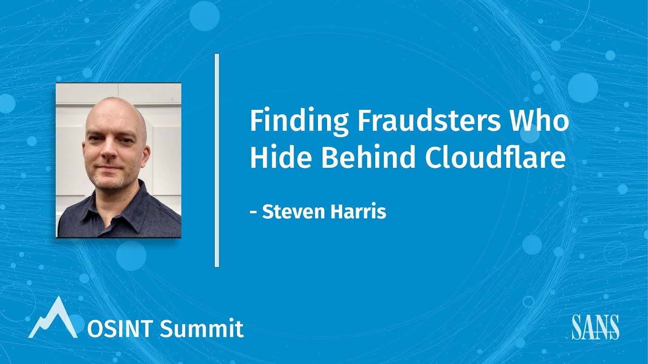 Finding Fraudsters Who Hide Behind Cloudflare