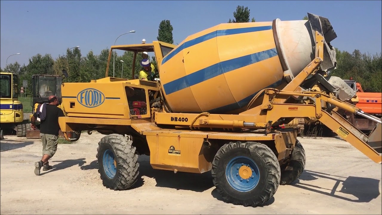 Concrete Mixer Fiori DB 400